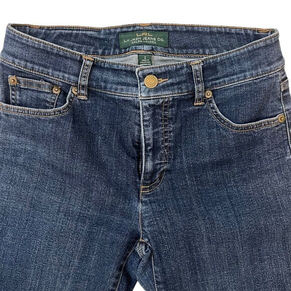 RALPH Lauren Modern Straight Curvy in a size 4 medium wash- never worn- - Picture 3 of 16
